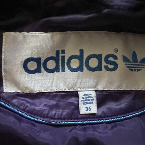 Adidas purple winter jacket size 36 like new