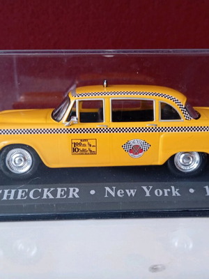 Ταξί μινιατούρα Checker New York 1980 σαν καινούργιο