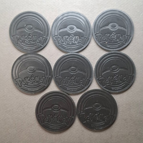 Pokémon TCG Chikorita Gold Black Coin Set of 8