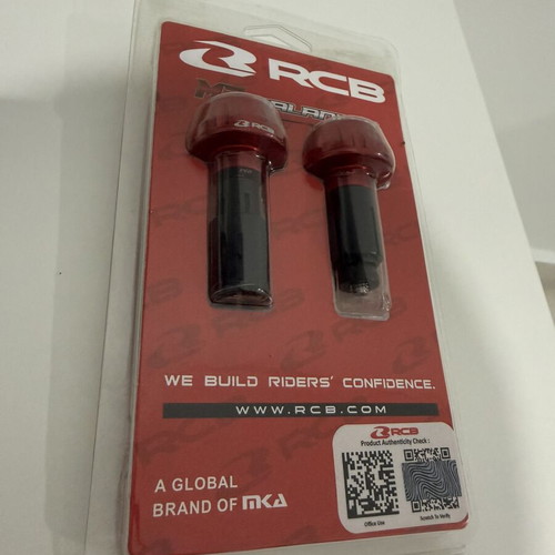 RCB Handlebar End Balancer Red M7 new