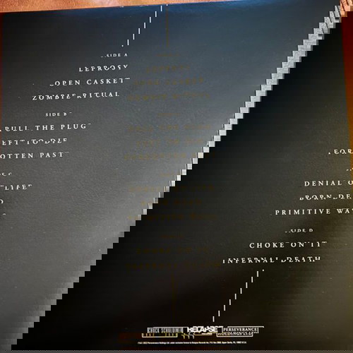 2 x Vinyl, LP Death  New Rochelle, NY 12.03.1988