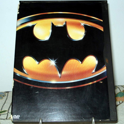 Batman 1989 DVD paper case with subtitles
