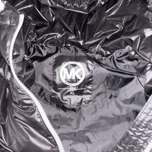 Michael Kors puffer jacket like new, unisex, size XL, black