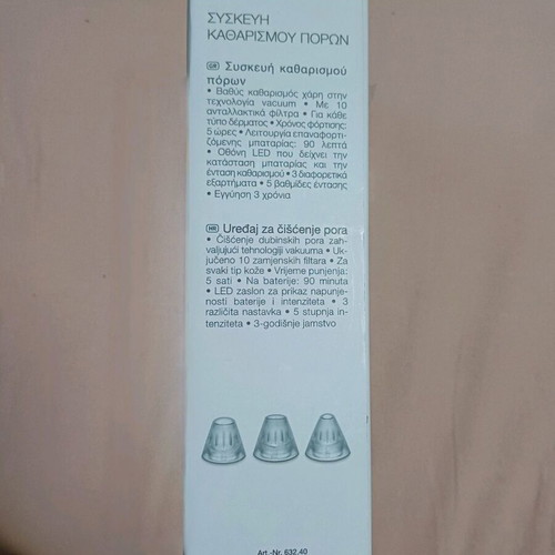 Sanitas SFC 35 pore cleansing device new