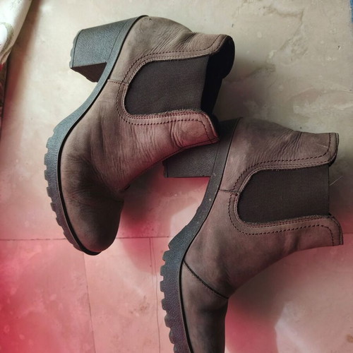Imac anatomical leather boots like new, made in Italy