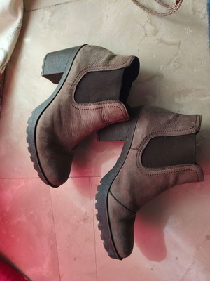 Imac anatomical leather boots like new, made in Italy
