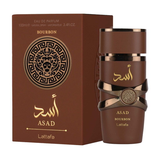 Lattafa Άρωμα Asad Bourbon Eau de Parfum 100 ml καινούργιο