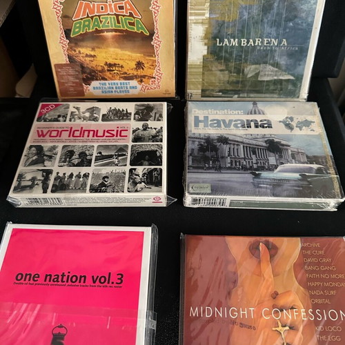 48 CDs σαν καινούργια, ηλεκτρονική, house, ethnic μουσική