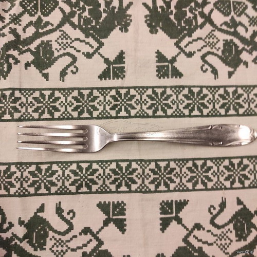 Afentakis Stainless & Rostfrei Cutlery Set used, 22 pieces forks knives spoons