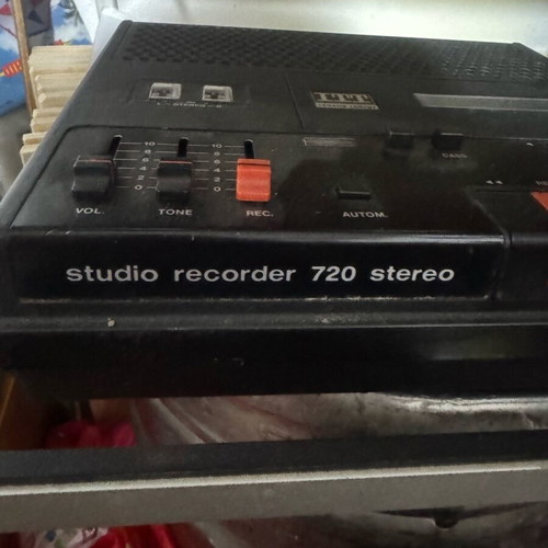 Vintage cassette recorder ITT Schaub-Lorenz Studio Recorder 720 Stereo used