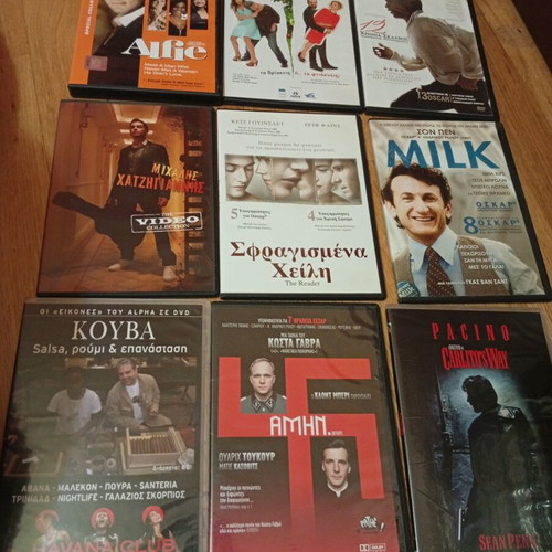 DVD set like new, pack of 11