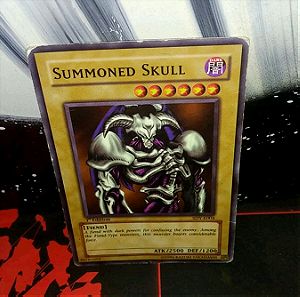 Yugioh Card Summoned Skull 1st Edition