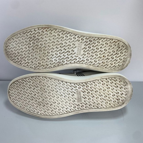 Hermes leather sneakers used, size 40, white