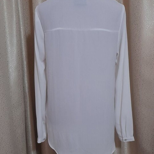 Janina white women's blouse, size 36 M
