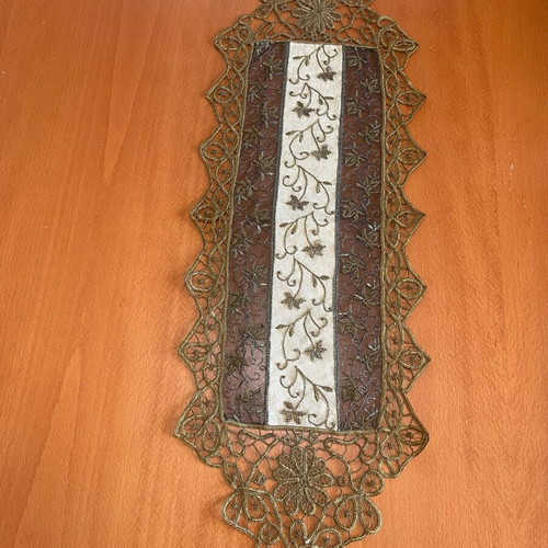 Lace embroidery new with festive lace