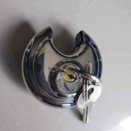 Stainless steel motorcycle disc brake lock new