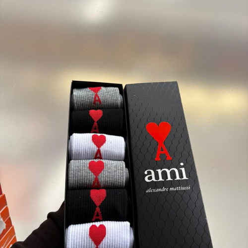 Ami Alexandre Mattiussi Men’s Socks New
