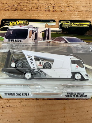 Hot Wheels 2026 Team Transport #93 with Honda Civic Type-R and Kousoku Hauler