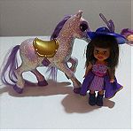  Barbie pony με κούκλα