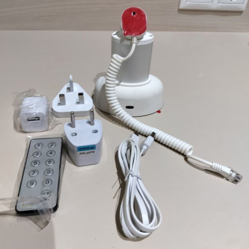 Anti-theft mobile, tablet, laptop stand with charger new
