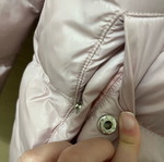 Ativo pink puffer jacket like new with fur and removable hood