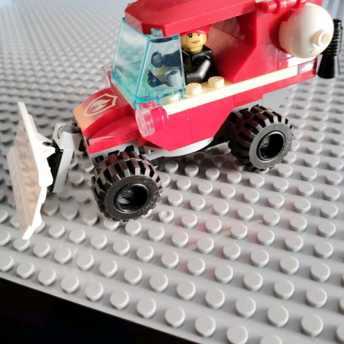 Lego Fire Hazard Truck like new, Original