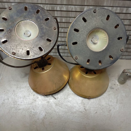 Brass 12V spotlights