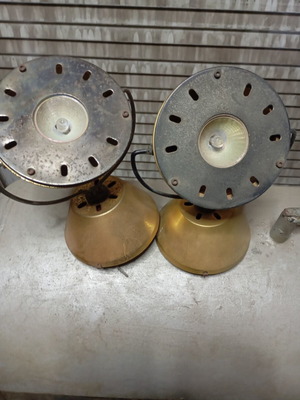 Brass 12V spotlights