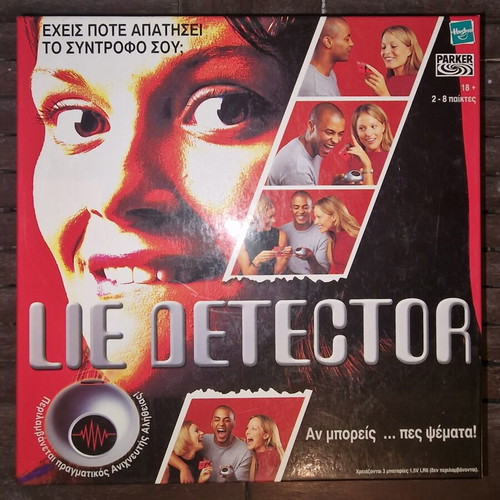 Lie Detector board game like new for 2-8 players 18+ by Hasbro