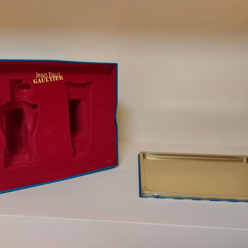 Jean Paul Gaultier Le Male Metallic Luxury Gift Box like new