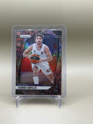 Facundo Campazzo Panini Prizm Euroleague 2024-25 Snakeskin card new