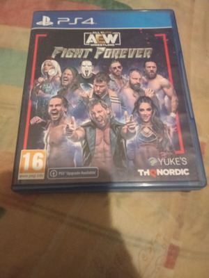 AEW Fight Forever παιχνίδι PlayStation 4 σαν καινούργιο, fighting