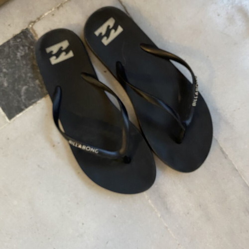 Billabong flip-flops used, size 39, black