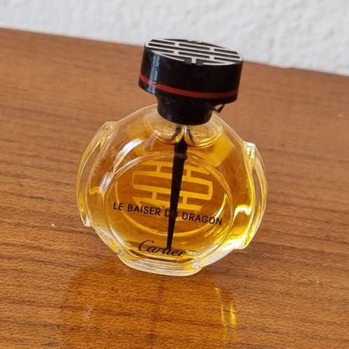 Le Baiser Du Dragon by Cartier 0.25oz/7.5ml Edp Mini Splash like new