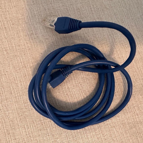 Lan cables used, set of 2 pieces