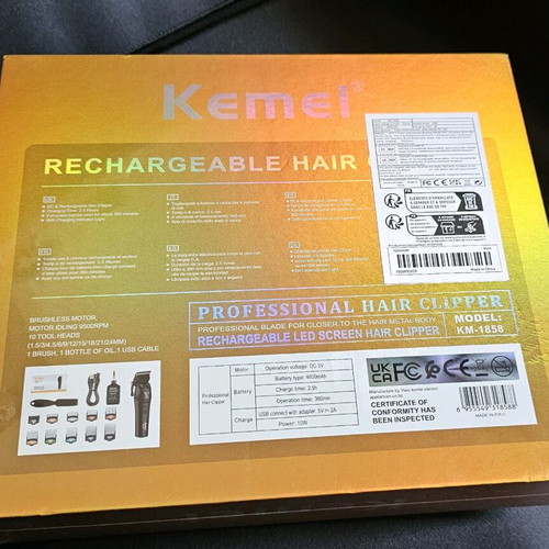 Kemei KM 1858 DLC professional hair clipper new