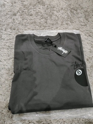 T-shirt Stussy καινούργιο γκρι unisex μέγεθος Μ