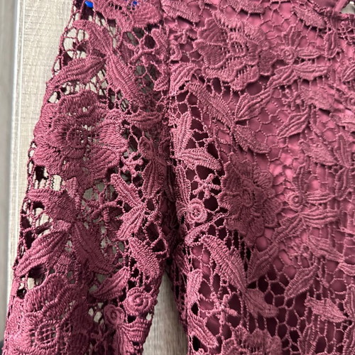 Dress with lace like new, size S