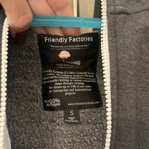 Friendly Factories Isothermal One-Piece Jumpsuit like new, grey, size S