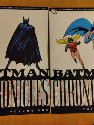 Batman Chronicles Vol.1 & Vol.2 trade paperbacks like new, English