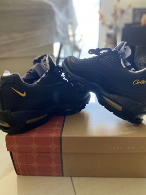 Nike Corteiz Air Max 95z Black Honey sneakers like new, size 45 EU