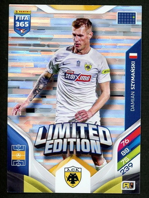 Panini FIFA 365 Adrenalyn XL Limited Edition Damian Szymanski AEK like new