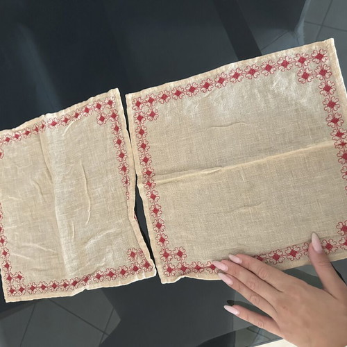 Handmade vintage handkerchiefs