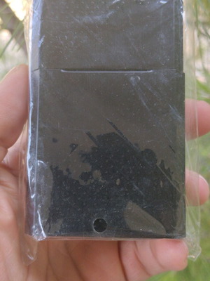 Davidof metal hard pack case, new