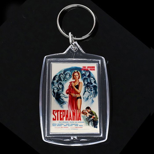 Keychain with Stephania movie poster, new, Greek cinema