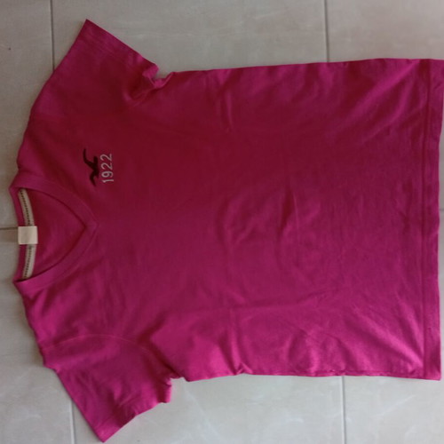 Hollister unisex surfer cut short sleeve shirt like new, pink