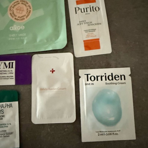 Korean skincare products new for trial