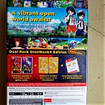  Nintendo switch pokemon dual pack steelbook scarlet violet