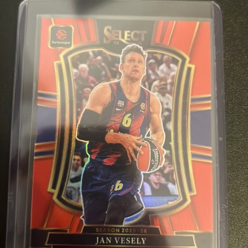 Jan Vesely Select Euroleague Card FC Barcelona new
