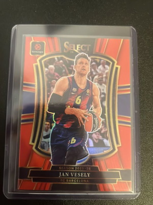 Jan Vesely Select Euroleague Card FC Barcelona new